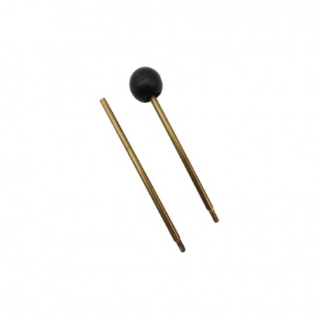 BACCHETTA OTTONE 2PZ PISTOLA CON POMELLO