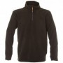 MICROPILE NERO 1/2 ZIP TG XL